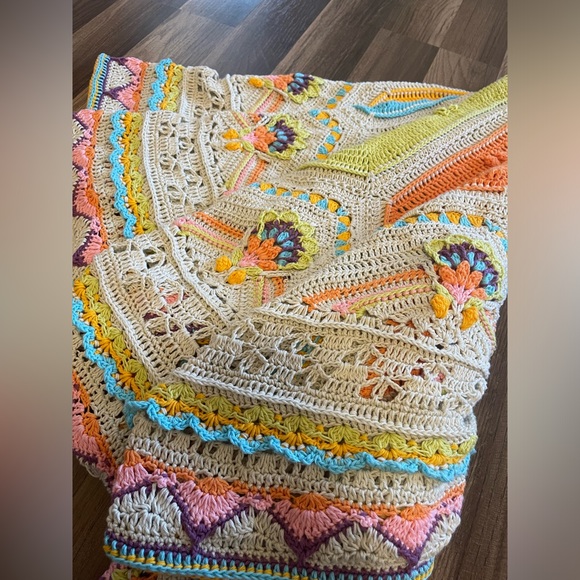 Ubuntu Crochet Throw - 100% cotton - Picture 6 of 6